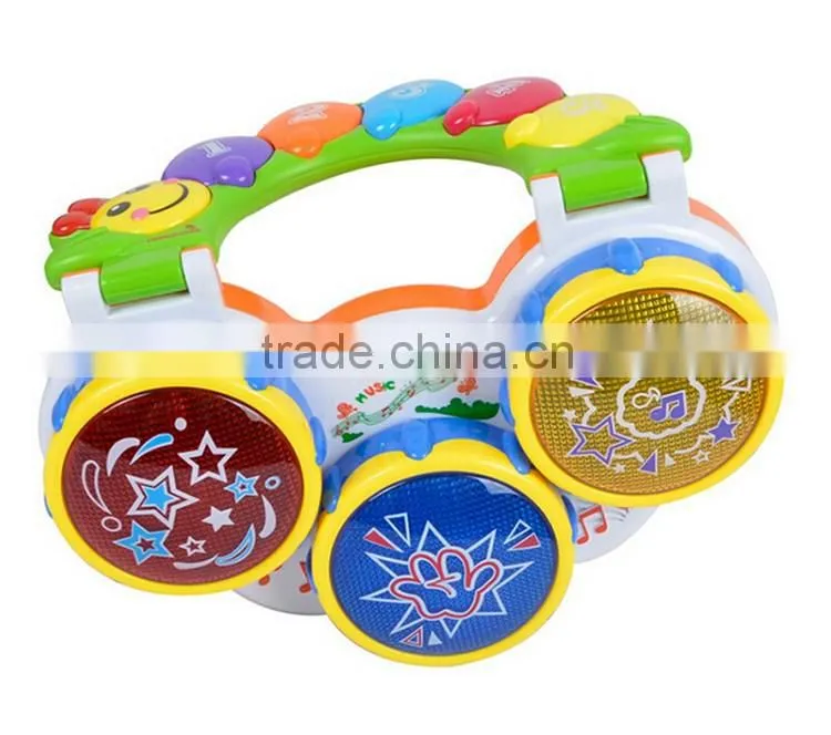 Musical learning toys electric baby drum set for sale