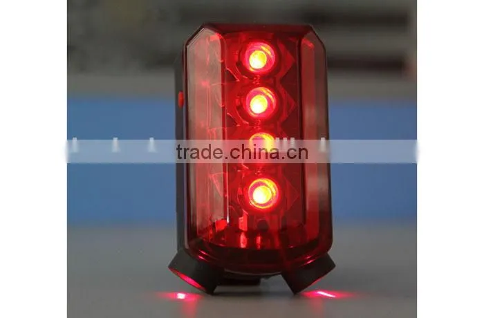 Bicycle laser safety tail lights