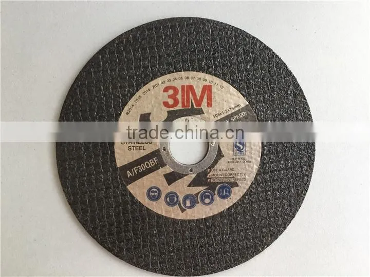 super thin 4.5"cut-off wheel for metal and steel pipe