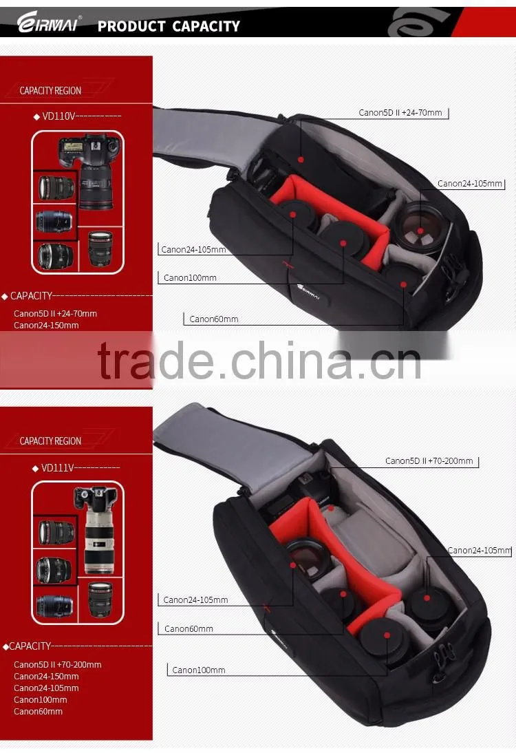 2016 Travel digital video camera bag