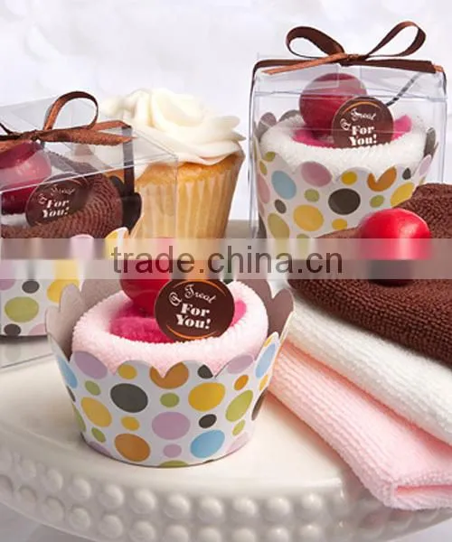 Sell Well More Design Cake towel Wedding Favours