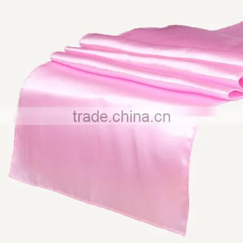Satin Table Runner Table Cloth for Wedding Decor Supply Party Decor