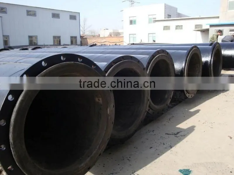 Steel rubber composite piping