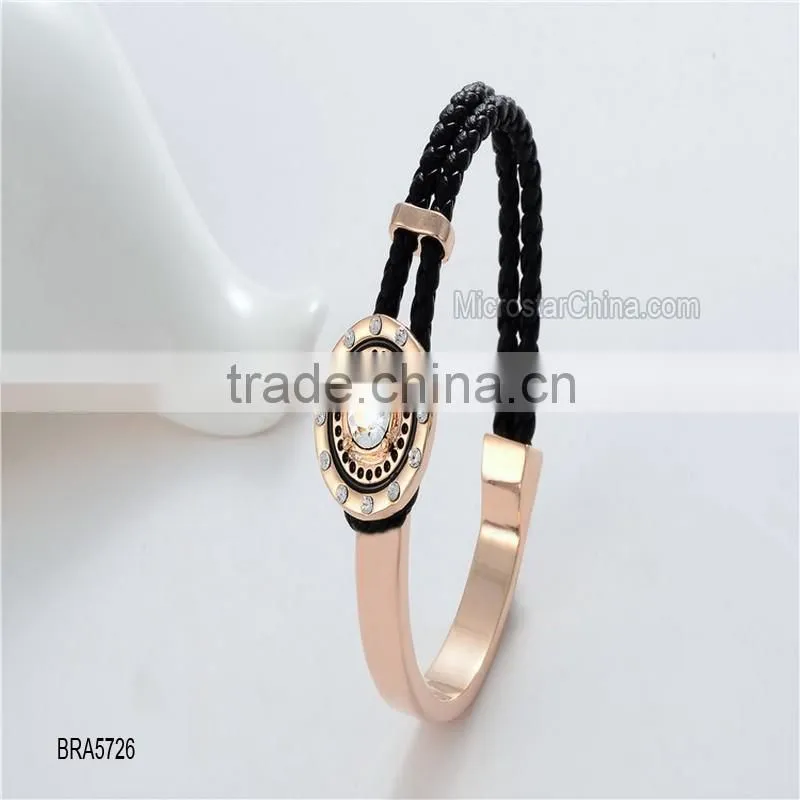 Alloy plating hollow diamond bracelet bangle
