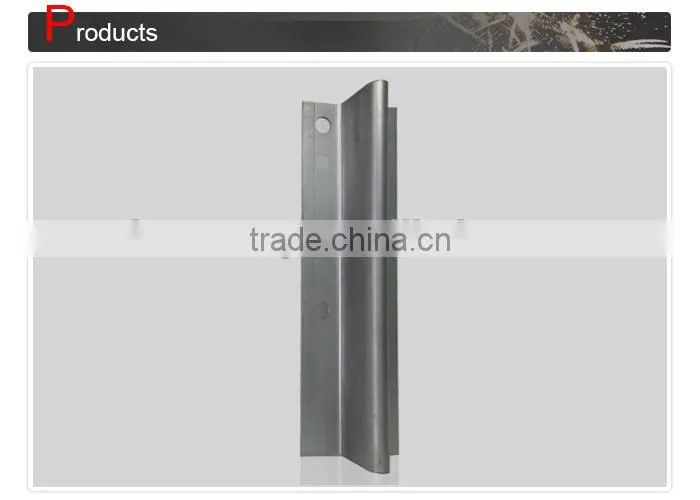 Modern manufacture pvc sheath t type elevator guide rails