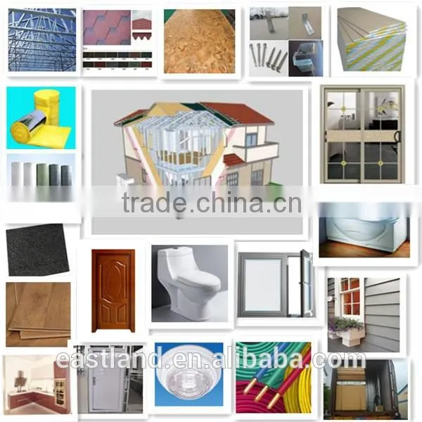 China supplier prefabricated steel structure baguio city house and lot for sale