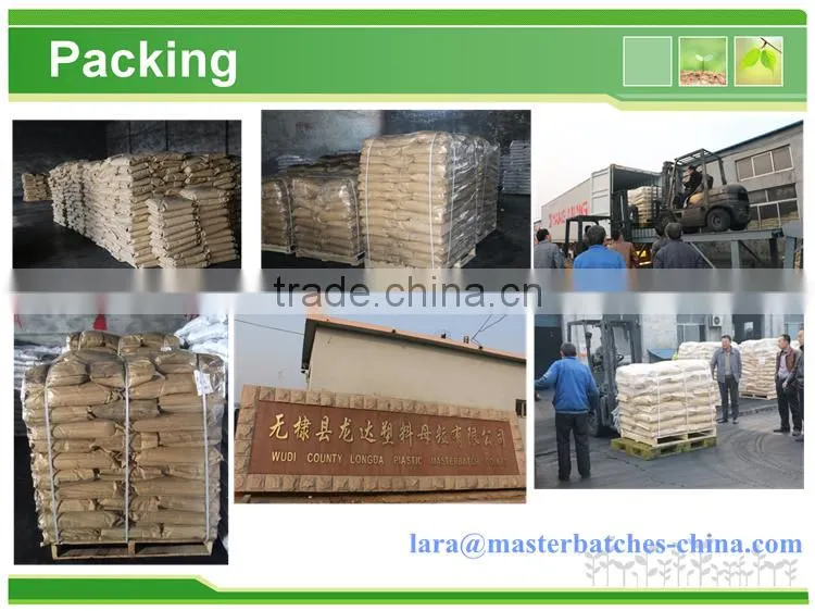 PE Material and Stretch Film Type Masterbatch
