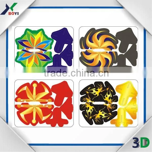 2016 Newest Eco-Friendly 3D Pp Spinning Top Puzzle