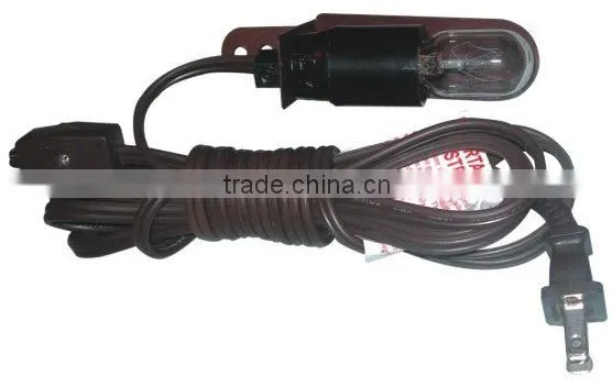 Small tube light fixture