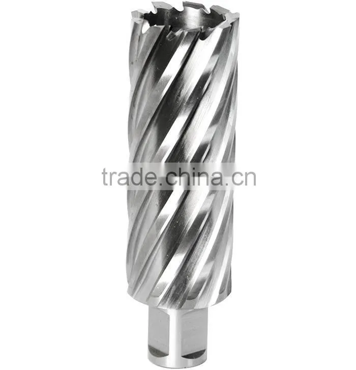 High quality China weldon shank D.O.C 75mm HSS annular cutter