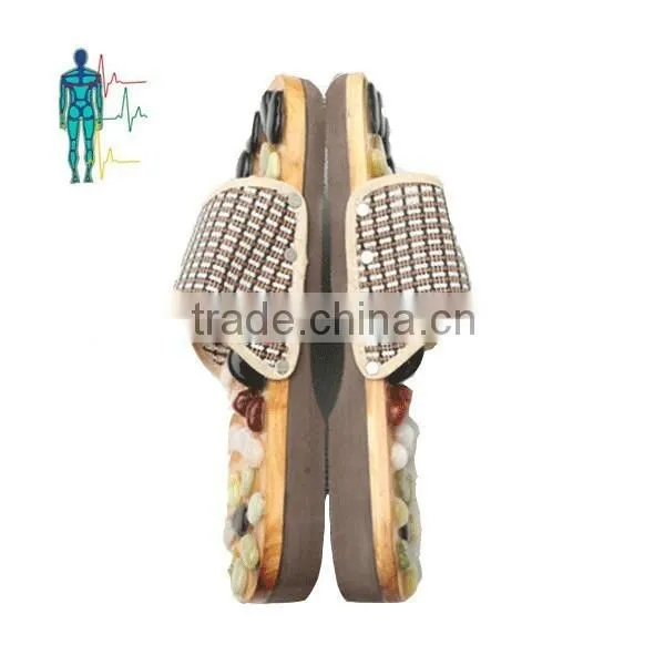 Best Seller Natural Pebble Stone Massage Slipper