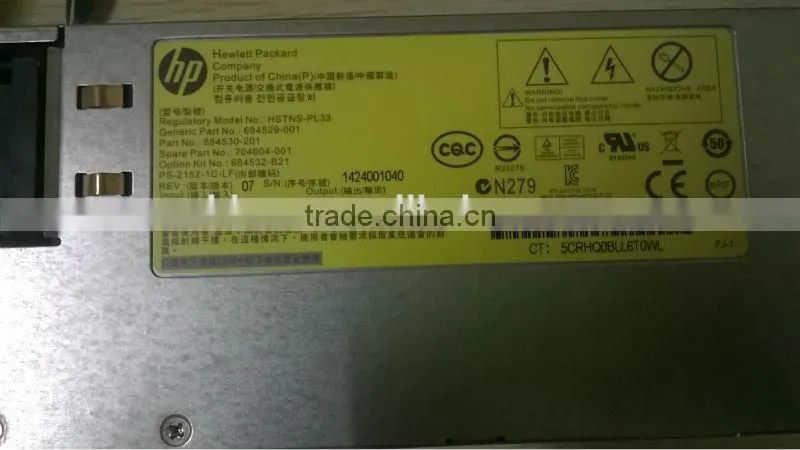 728546-001 ProLiant DL580 Gen8 E7-4850v2 4P 128GB-R P830i/2G 534FLR-SFP+ 1500W RPS US Server