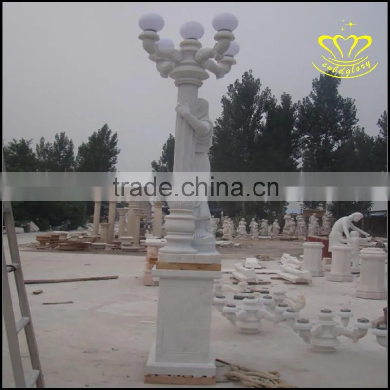 Yellow marble sculpture fireplace large complex of carve patterns or designs