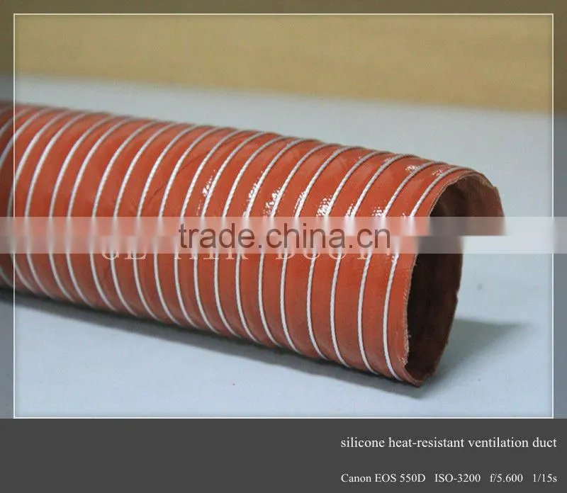 Silicone hot air duct