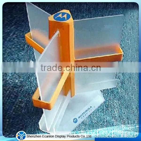 Rotating menu holder three side menu holder Rotating acrylic menu holders a5