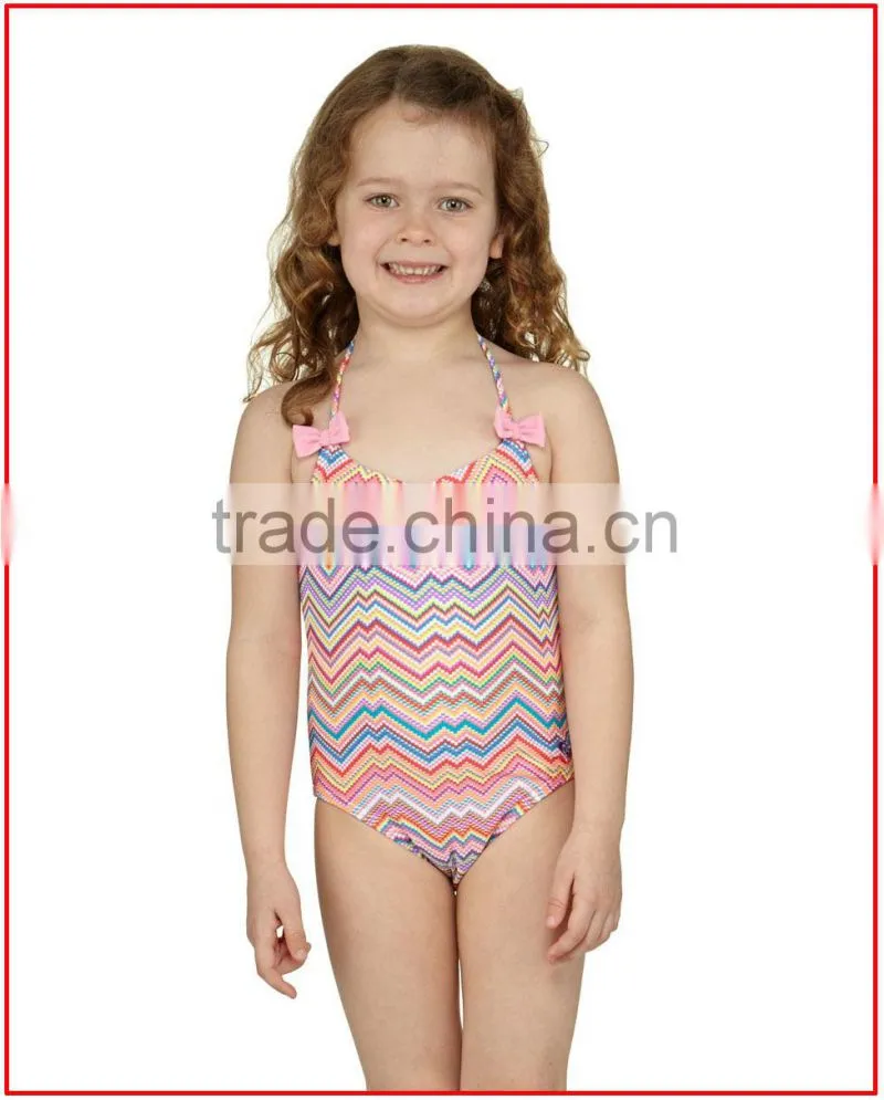 2014 heart printed swimsuits for girls,one piece girl sexy swimwear,sute young girl bikini kids swimwear