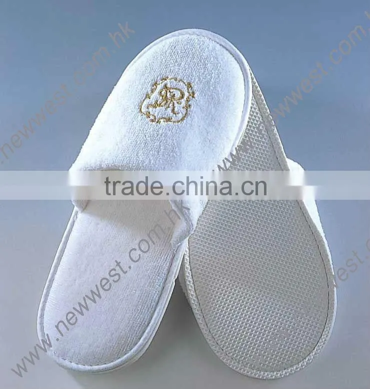 High Quality Hotel Bedroom /Airline Cotton Terry Slippers