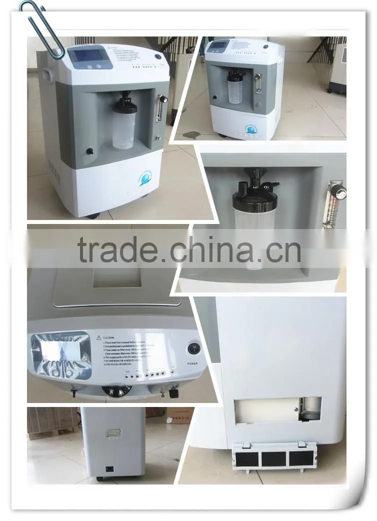 Medical psa oxygen concentrator for portable hyperbaric oxygen chamber