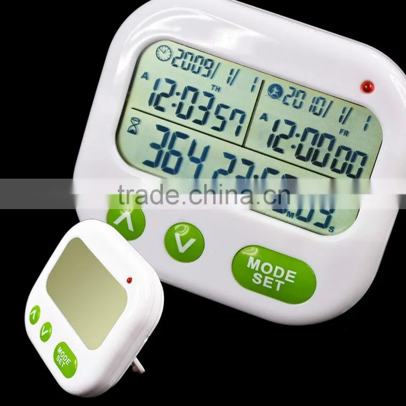 Digital Count Down Up Target timer 1999 Days Alarm Clock