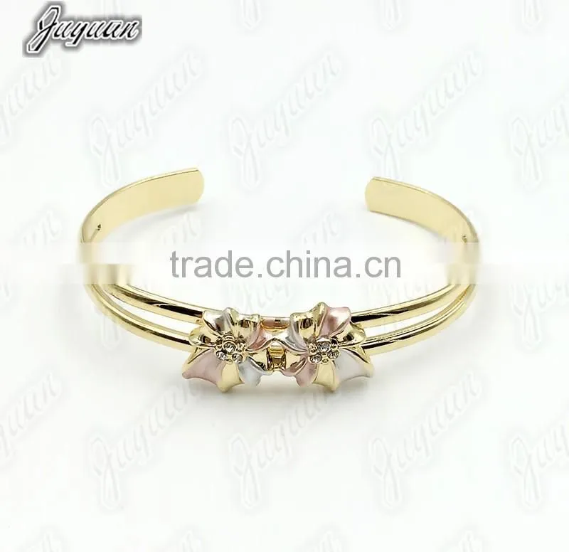 Juyuan Fashion 18K Gold Three Color Crystal,rhinestone Baby Set