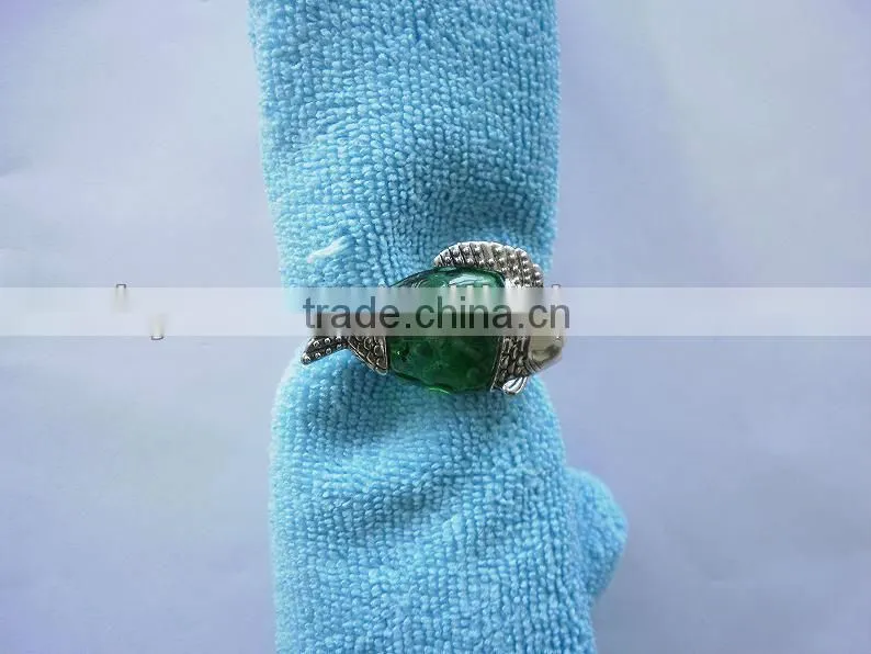 custom manufacturer/animal shape elegant metal napkin ring