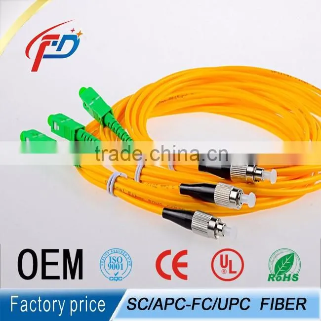 singlemode SC/APC-FC/UPC fiber optic cable patch cords