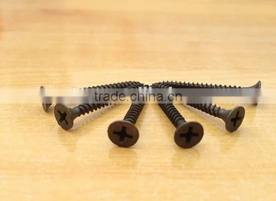 Black Phosphated Gypsum Board Screws