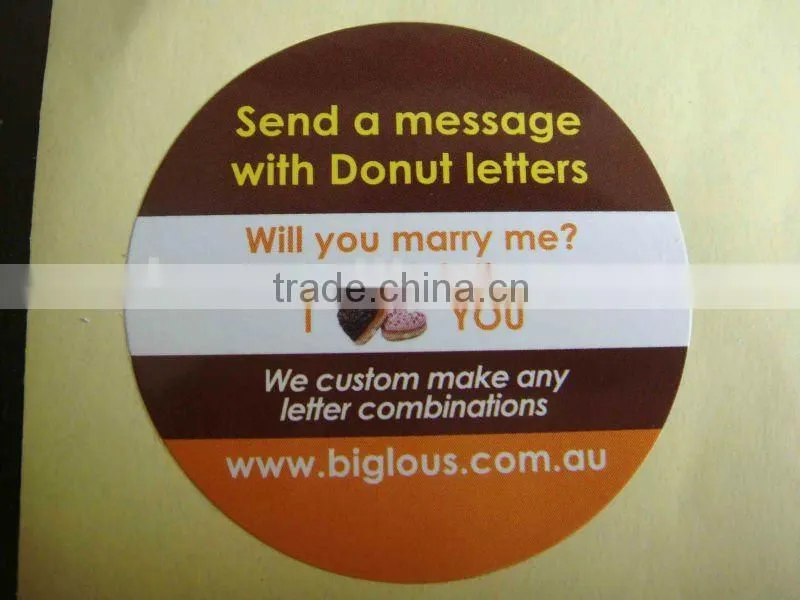 Top Grade Paper Adhesive Sticker
