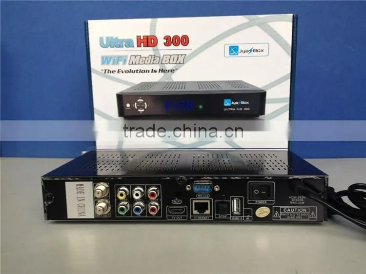 JYAZ Box Ultra HD 300 with JB200 8PSK WiFi Universal Remote Control
