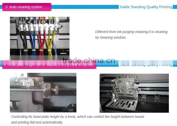 China Factory Supply 3.2meter Konica head Solvent printer with KM/512/42PL/14PL