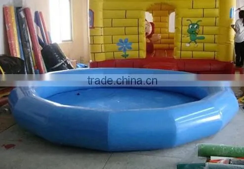 0.6mm PVC Tarpaulin inflatable trampoline Funny Inflatable Water Toys Trampolines
