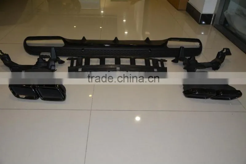 Rear bumper Diffuser kits For Mercedes Benz W205 C63 AMG