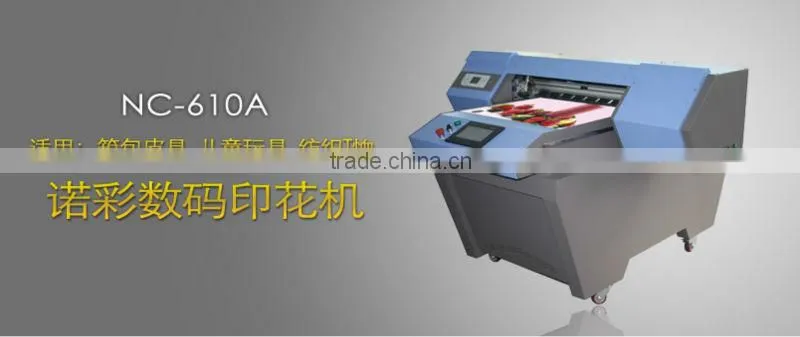 A2 Format Small Flatbed Garment Inkjet 3D Printer/T-shirt priner/pants printer China