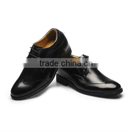 gentle man wedding shoes/leather elevator shoes men 2013