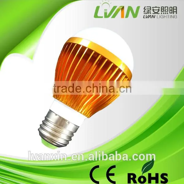 Aluminum alloy mr 16 LED bulb warm white SMD 5730 CE ROHS FCC approved