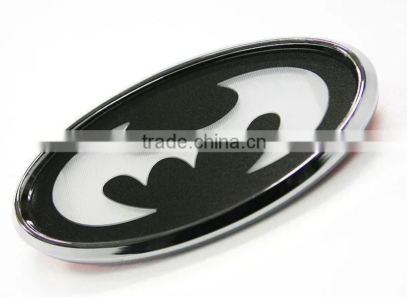 ABS Plastic High Quality custom car chrome badge emblem