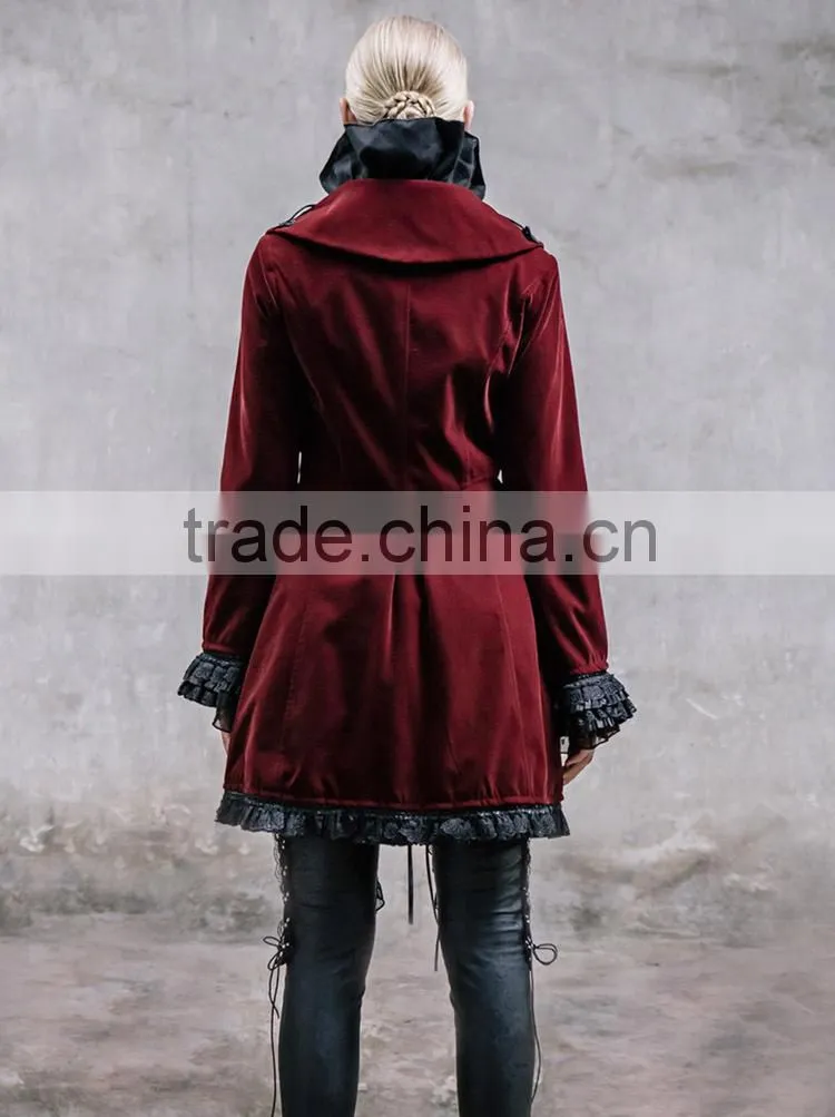Devil fashion 2015 ladies gothic jacket CT00302