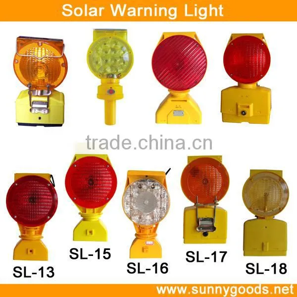 led traffic signal handle flashing warning lamp