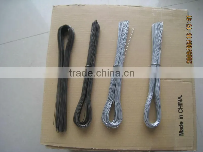 galvaized/black U type binding wire for constrction