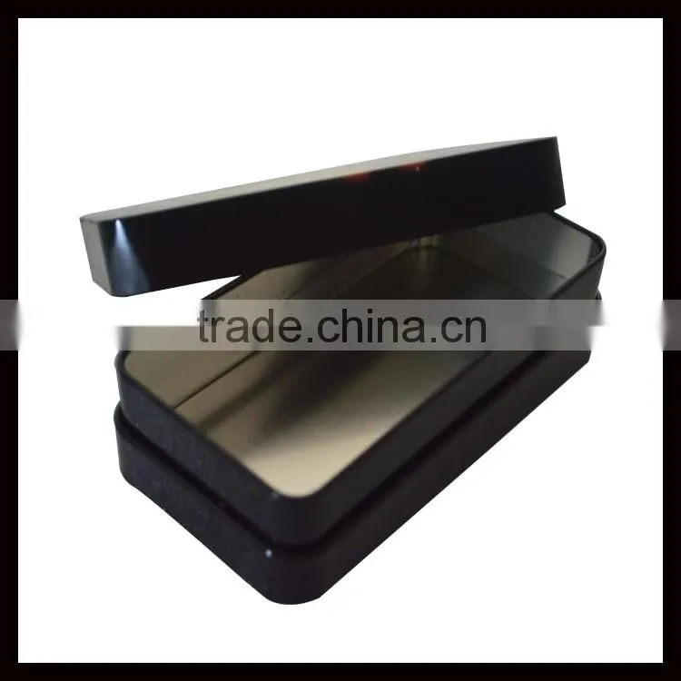 Empty Packaging Custom Logo Printed Recycled Metal Candy Tin Box