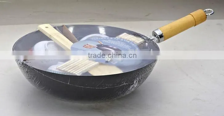 carbon steel kitchen accessories chinese woks