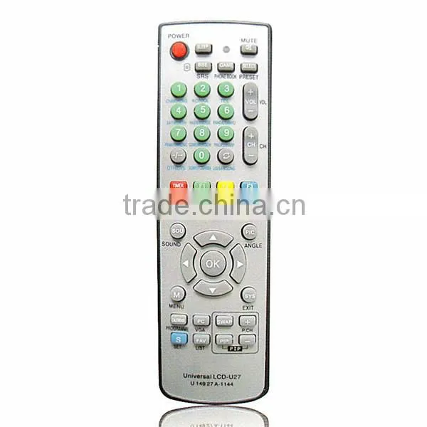 Universal Use TV remote control
