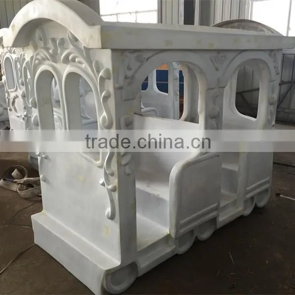 2016 New Product Used Amusement Park Rides Elephant Track Train For Kids / Adults