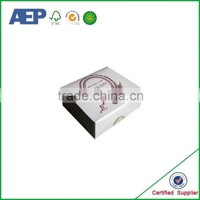 glossy lamination costom quality cheap packaging box for gift