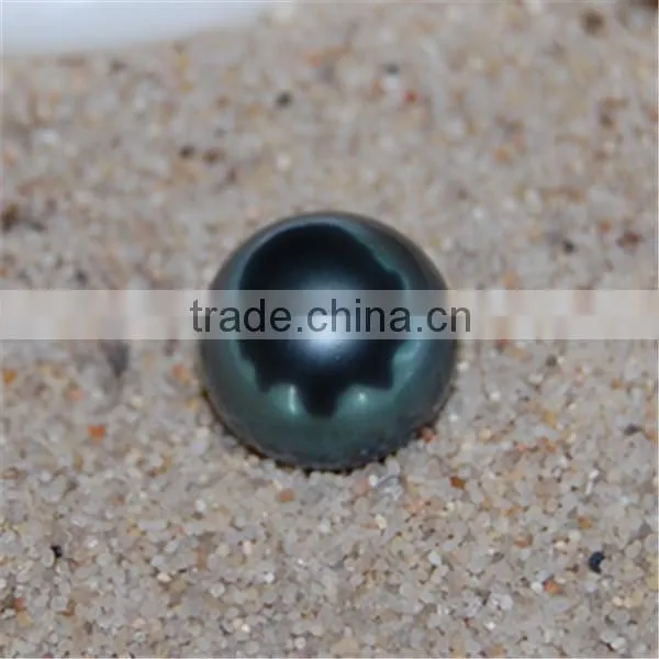 12-13mm peacock green Tahiti natural pearl