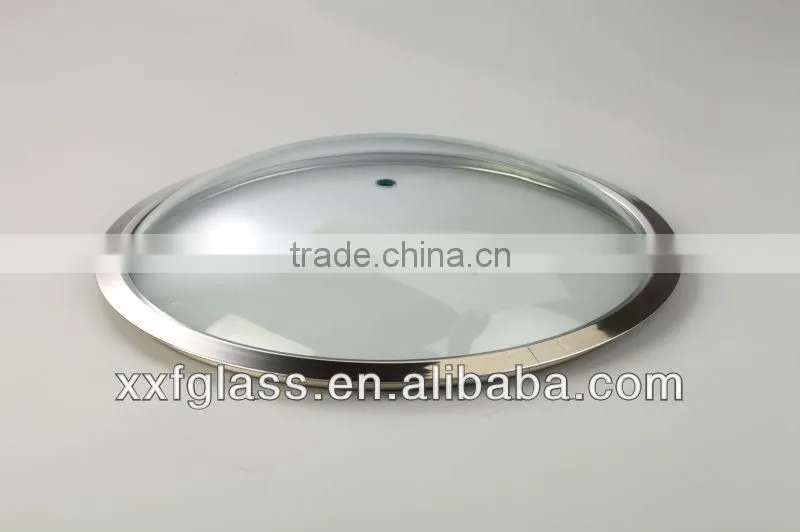 F type high dome tempered glass cover