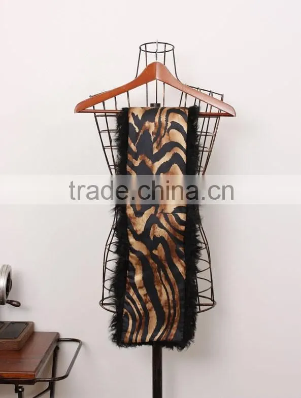 12001 fashion sheep fur collar