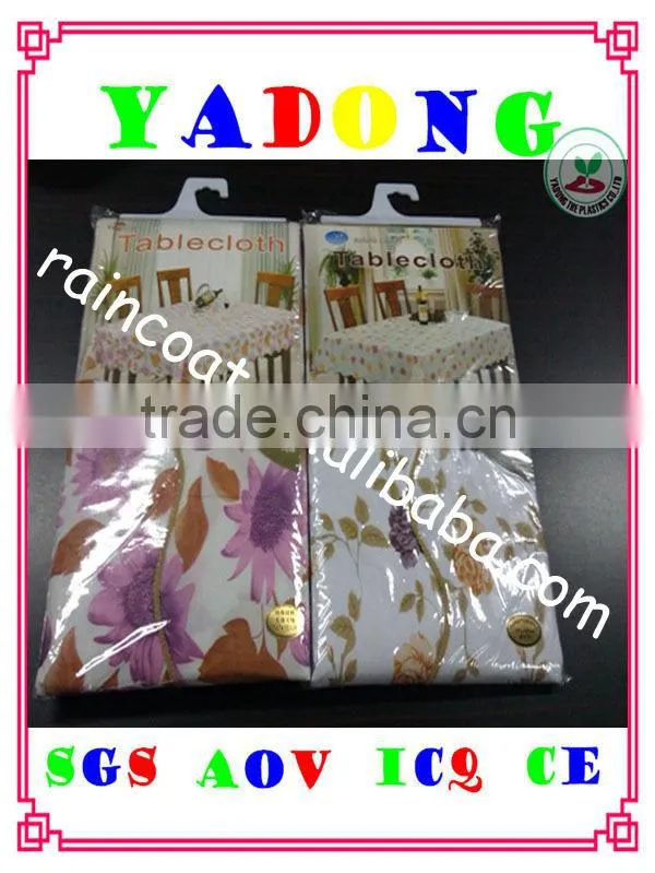 high quality plastic table cloth