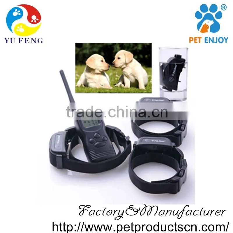 High Quality Pet Trainer 3 Dogs Training Collar, Remote for 1000M Meter