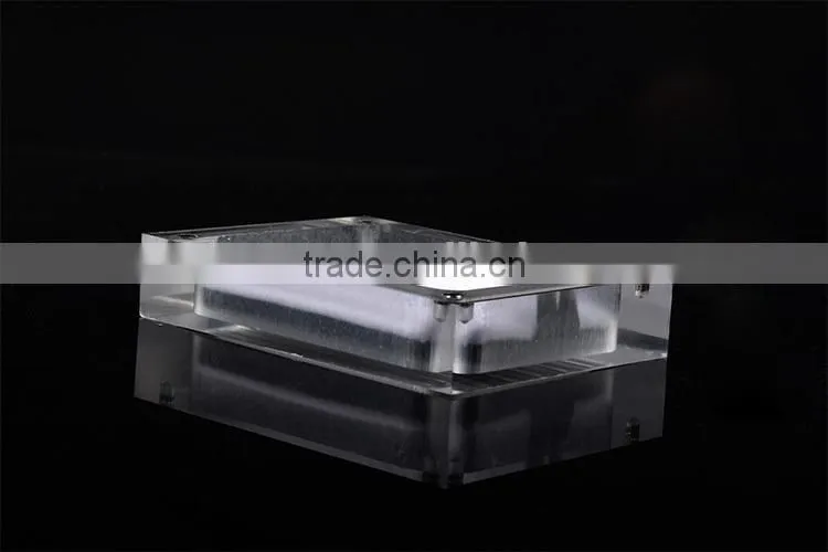 high transparent acrylic mini wedding favor gift box wholesale